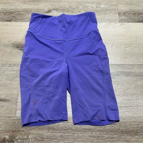 Lululemon Base Pace HR Short 10” style LW7BQ9S Purple Size 2 FLAW PLEASE READ - Picture 1 of 10